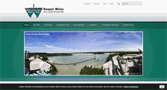 Desktop Screenshot of kieswerke-weiss.de